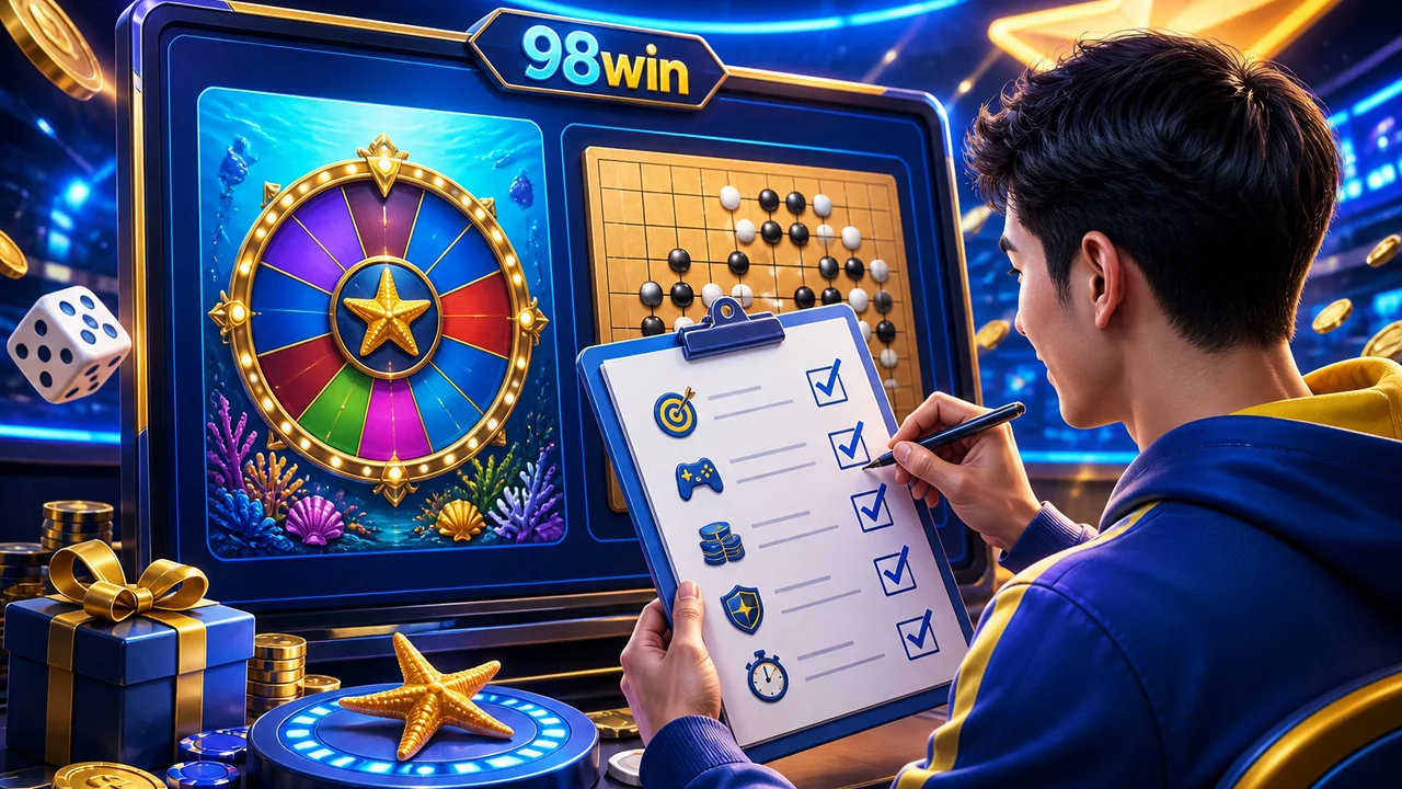 Năm phút đọc ưu đãi thông minh: checklist kiểm tra khuyến mãi 98win trước khi tham gia